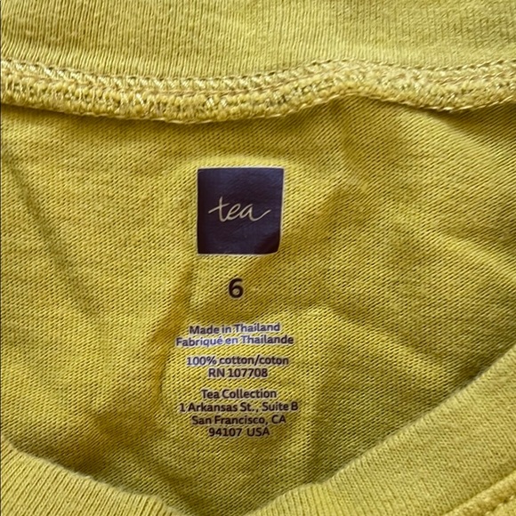 Yellow Dress with Bird Pattern - Picture 2 of 5